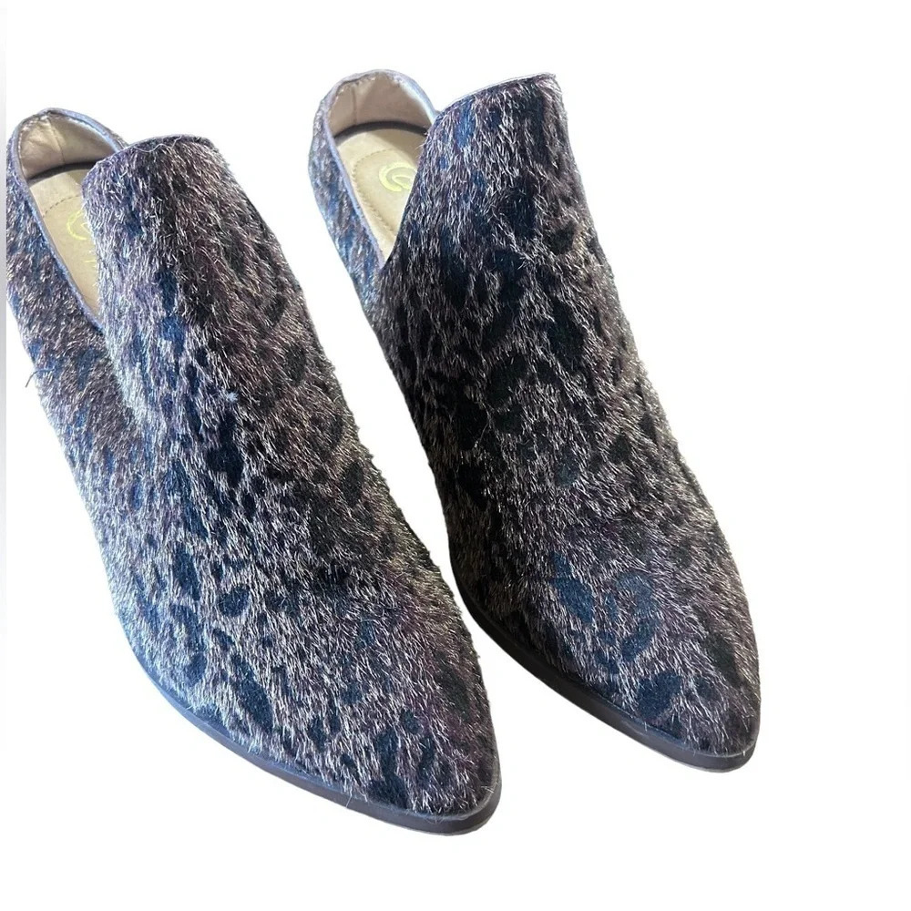 C Comfort Leopard Mule Slip on Heels size 8 - Picture 2 of 11